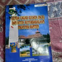 BENDA CAGAR BUDAYA  (BCB ) DAN SITUS KEPURBAKALAAN PROPINSI BANTEN