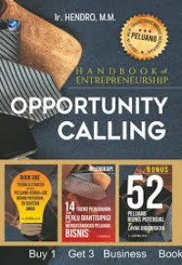 Handbook of Entrepreneurship Opportunity Calling