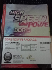 High Speed Low Power