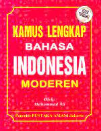 Image of Kamus Lengkap Bahasa Indonesia Moderen