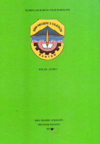 Kumpulan karya tulis sosiologi