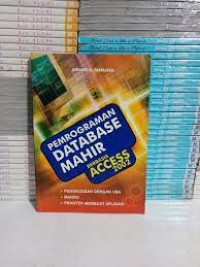 Image of Pemrograman database mahir berbasis access 2002