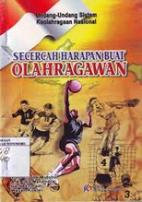 Image of Secercah Harapan buat Olahragawan